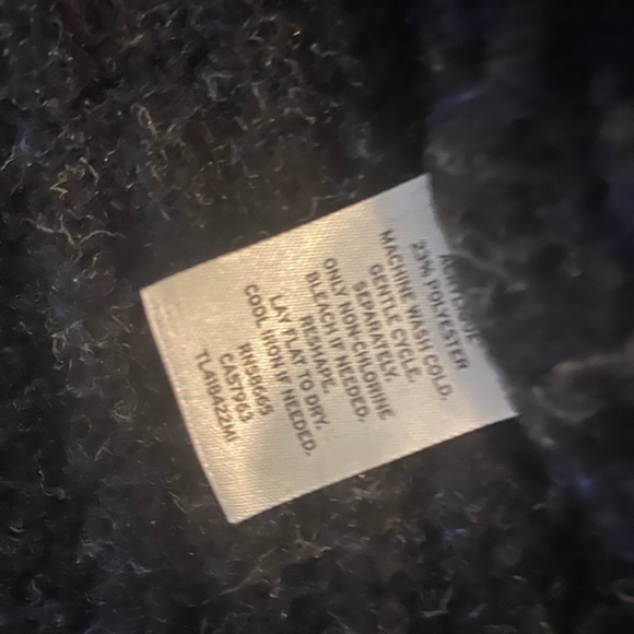 Keith mock neck sweater black/gray M - Picture 6 of 6